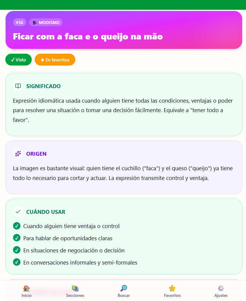 Estructura de una expresión dentro del aplicativo (parte 1)